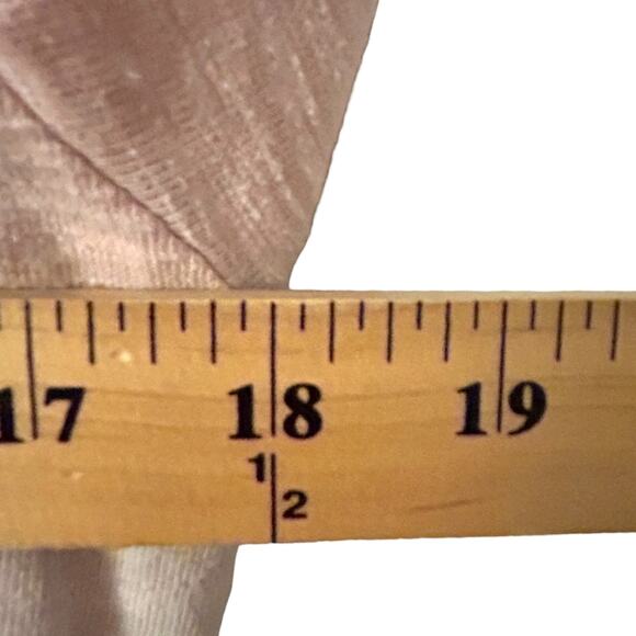 Earth Yoga Long Sleeve Hooded Tshirt Top Shirt Pink Brown Ombre Organic Cotton L - Picture 7 of 7